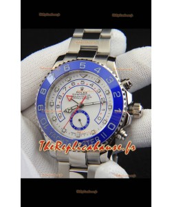Réplique de montre Rolex Yacht-Master II à mouvement japonais en acier inoxydable 44M
