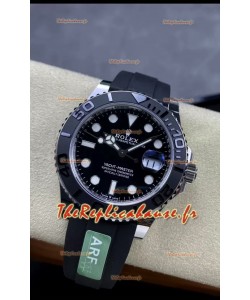 Rolex Yachtmaster m126655 Or blanc 42MM Cal.3135 Montre en acier Suisse 1:1 Ultime 904L 