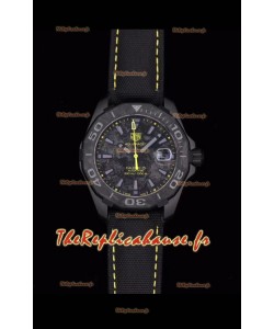 Tag Heuer Aquaracer Calibre 5 Titane Carbone 41MM 1:1 Réplique de montre à miroir 