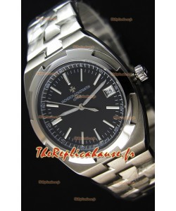 Montre Vacheron Constantin Overseas Cadran Noir Répliquée à l’identique 1:1 