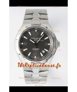 Vacheron Constantin Overseas Montre réplique miroir suisse 1:1 cadran gris - bracelet acier