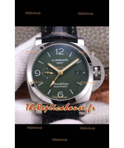 Montre Panerai Luminor Marina GMT PAM1056 904L Montre Suisse en acier - Réplique Miroir 1:1