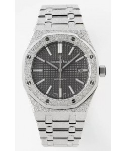 Audemars Piguet Royal Oak 15410BC 41MM Cadran Gris 904L Acier Mouvement CALIBRE 3120 Réplique Miroir 1:1