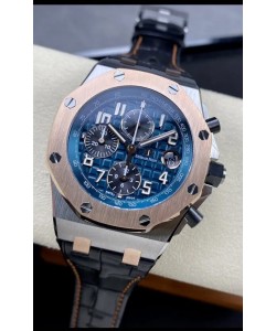 Audemars Piguet Royal Oak Offshore Chronographe cadran bleu Miroir 1:1 - Acier 904L