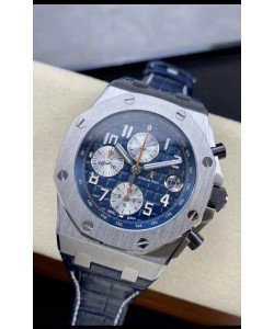 Audemars Piguet Royal Oak Offshore Chronographe cadran bleu Miroir 1:1 - Acier 904L