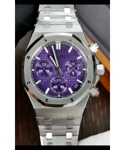 Montre réplique Audemars Piguet Royal Oak 26240 cadran violet Superclone 