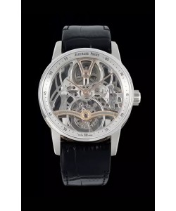 Montre réplique Audemars Piguet Montre Superclone CODE 11.59 cadran ajouré or rose boîtier titane