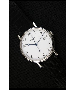 Montre Breguet Classique 5177BB/29/9V6 en acier inoxydable avec index romains