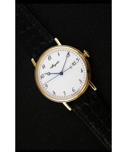 Montre Breguet Classique 5177BA/29/9V6 en or jaune avec index arabes