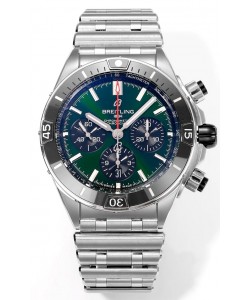 Breitling Chronomat B01 42 Edition Suisse 904L Boîtier Acier Cadran Vert Montre Réplique 1:1 