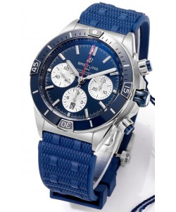 Breitling Chronomat B01 42 Edition Suisse 904L Boîtier Acier Cadran Bleu Montre Réplique 1:1 
