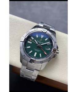 Breitling Avenger GMT Réplique de montre automatique 44 suisse 1:1 Super Clone - Cadran vert 