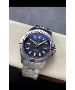 Breitling Avenger GMT automatique 44 Montre Suisse 1:1 Réplique super Clone - Cadran noir 