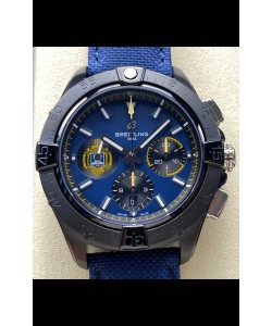 Breitling Super Clone Avenger B01 Chronograph 44 Cadran bleu foncé Montre Suisse Réplique 1:1
