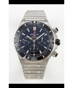 Breitling Chronomat Super Clone B01 42 édition Swiss 904L acier montre cadran noir