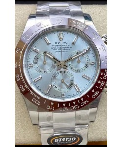 Rolex Cosmograph Daytona M116506-0002 Cadran BLEU GLACE Mouvement Cal.4130 Original - Montre en acier 904L Ultimate