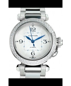 Pasha De Cartier Montre réplique 1:1 automatique suisse 35MM en acier inoxydable 