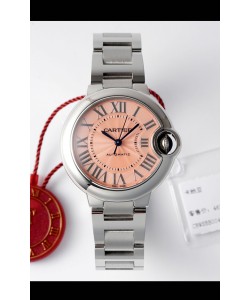 Ballon De Cartier Swiss Automatique Qualité Miroir 1:1 33MM en Cadran champagne
