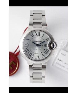 Ballon De Cartier Swiss Automatique Qualité Miroir 1:1 33MM en Boîtier Acier