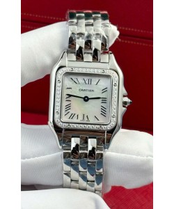 PANTHERE de Cartier Edition 27mm Cadran Perle Montre Suisse 1:1 Boîtier Acier