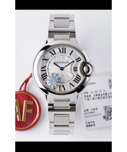 Ballon De Cartier Swiss Quartz Qualité Miroir 1:1 Boitier acier 33MM