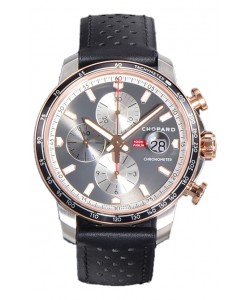 Chopard Mille Miglia GTA Chronographe Deux tons Réplique Miroir 1:1 - Cadran Acier 
