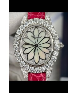 Chopard L'Heure du Diamant Mossanites Montre Super Clone boîtier acier 34MM