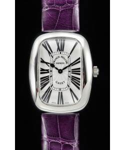 Franck Muller Galet Quartz montre suisse pour les dames bracelet violet