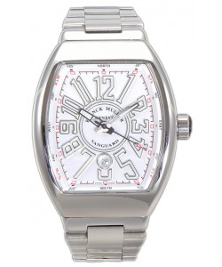 Franck Muller Vanguard Yachting V45 Acier inoxydable Boîtier Réplique Montre Suisse 
