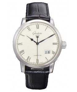 Glashütte Senator Excellence Panorama Date Acier inoxydable 1:1 Montre réplique 1:1