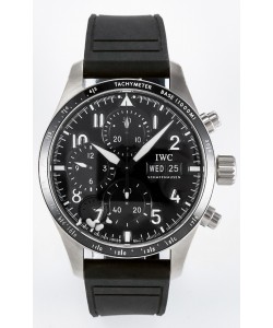 Montre IWC Pilot's IW388305 Super Clone Chronograph 41 Mercedes-AMG en acier
