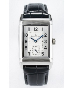 Jaeger-LeCoultre Reverso Super Clone DuoFace Acier noir/blanc Réplique Montre