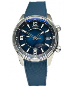 Jaeger LeCoultre Polaris Date Cadran bleu Bracelet caoutchouc Montre réplique 1:1 42MM