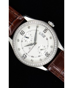 Jaeger LeCoultre Master Control montre réplique suisse en acier inoxydable