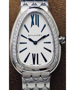 Bvlgari Montre Serpenti Seduttori Edition en Acier Inoxydable - Réplique Miroir 1:1