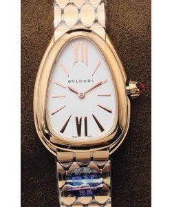 Bvlgari Serpenti Seduttori Edition Montre en Or Rose - Réplique Miroir 1:1