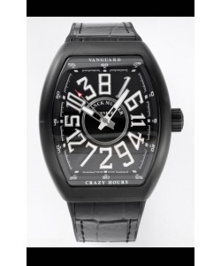 Franck Muller Vanguard Crazy Hours en boîtier DLC Réplique Suisse 