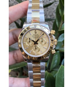 Rolex Cosmograph Daytona 116508 Or Jaune Mouvement Original Cal.4130 - Montre Ultimate 904L Acier