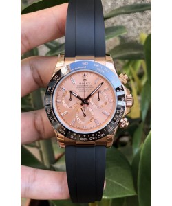Rolex Cosmograph Daytona 116508 Or Rose Mouvement Original Cal.4130 - Montre Ultimate 904L Acier
