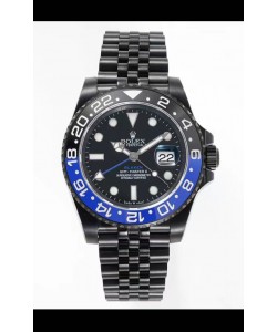 Rolex GMT Masters II REF.126710BLRO Batman BLAKEN Réplique Suisse - Acier 904L avec revêtement DLC