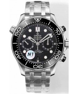 Omega Seamaster Co-Axial Master Chronograph en acier inoxydable boîtier et bracelet 44MM Réplique miroir 1:1