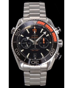 Omega Super Clone Planet Ocean 600M Chronographe 904L Réplique Montre en Acier 