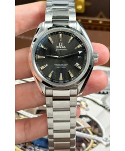 Omega Aqua Terra 150M Cadran vert Boîtier en acier 904L Réplique miroir 1:1 41 mm