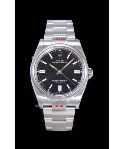 Montre Rolex Oyster Perpetual REF#124300 41MM Cal.3230 Mouvement Réplique Suisse Cadran Noir Acier 904L 1:1 Réplique Miroir