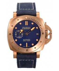 Panerai PAM1074 Sous-marin Bronze Bleu Abisso Réplique suisse miroir 1:1 42MM 