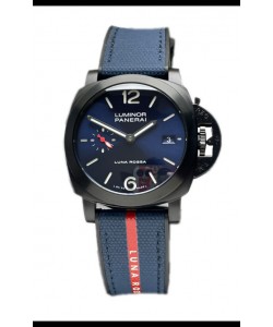 Panerai Luminor Marina PAM1408 Quaranta revêtement DLC Luna Rossa Montre réplique 1:1 40MM