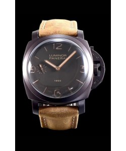 Panerai Luminor 1950 3 Days PAM00375 Montre suisse réplique avec boîtier composite 