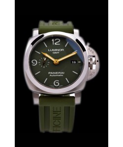 Panerai Luminor Marina GMT PAM1056 904L Montre suisse en acier - Réplique miroir 1:1