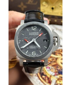 Panerai Luminor Super Clone PAM01096 Luna Rossa Challenger Montre en titane