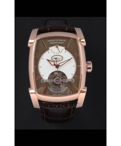 Parmigiani Fleurier Kalpa XL or rose 1:1 Tourbillon véritable Réplique Suisse 